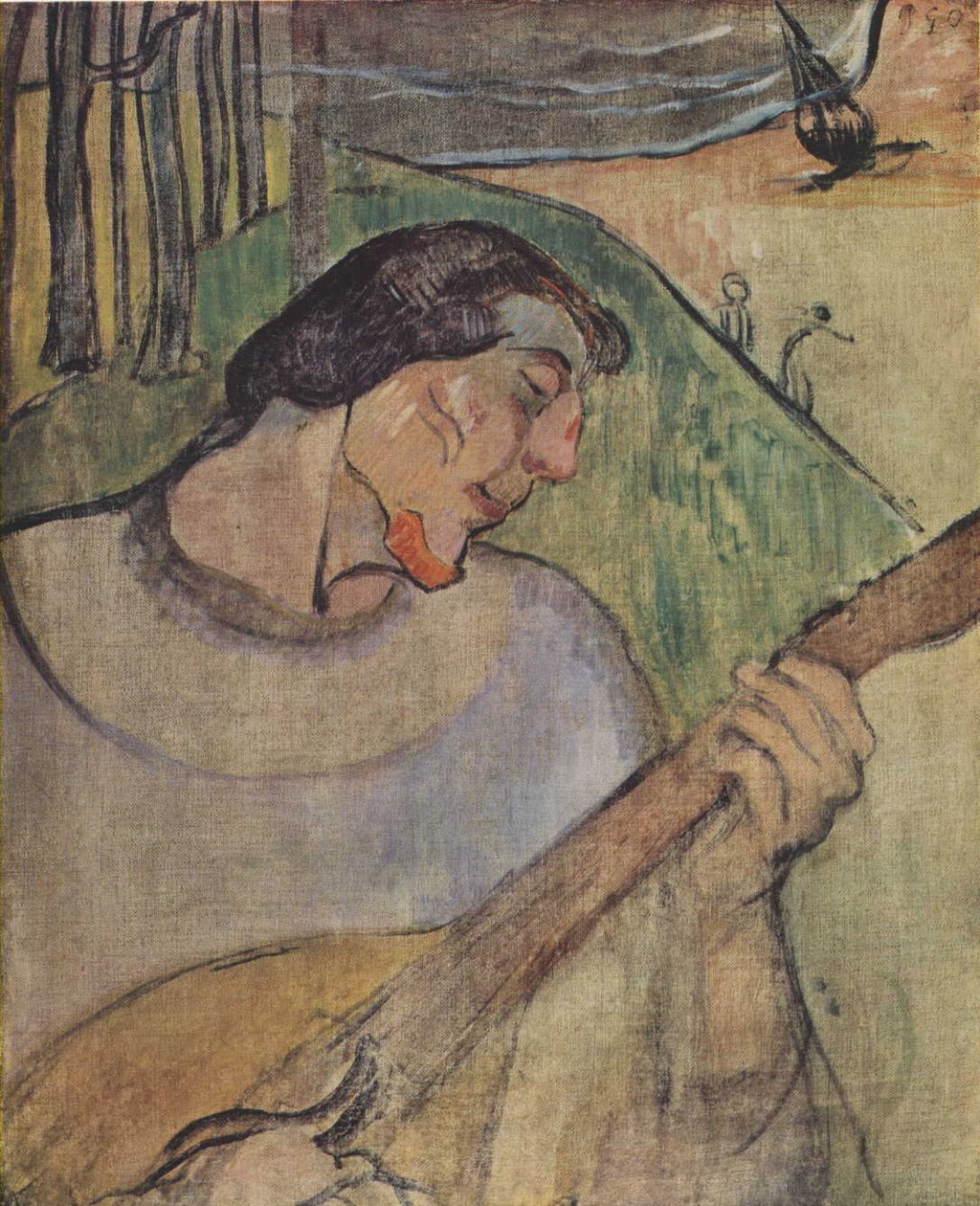 Selbstbildnis Paul Gauguin tekijältä Paul Gauguin