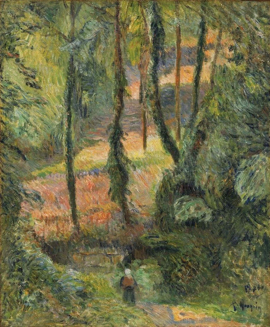 Sous-Bois tekijältä Paul Gauguin