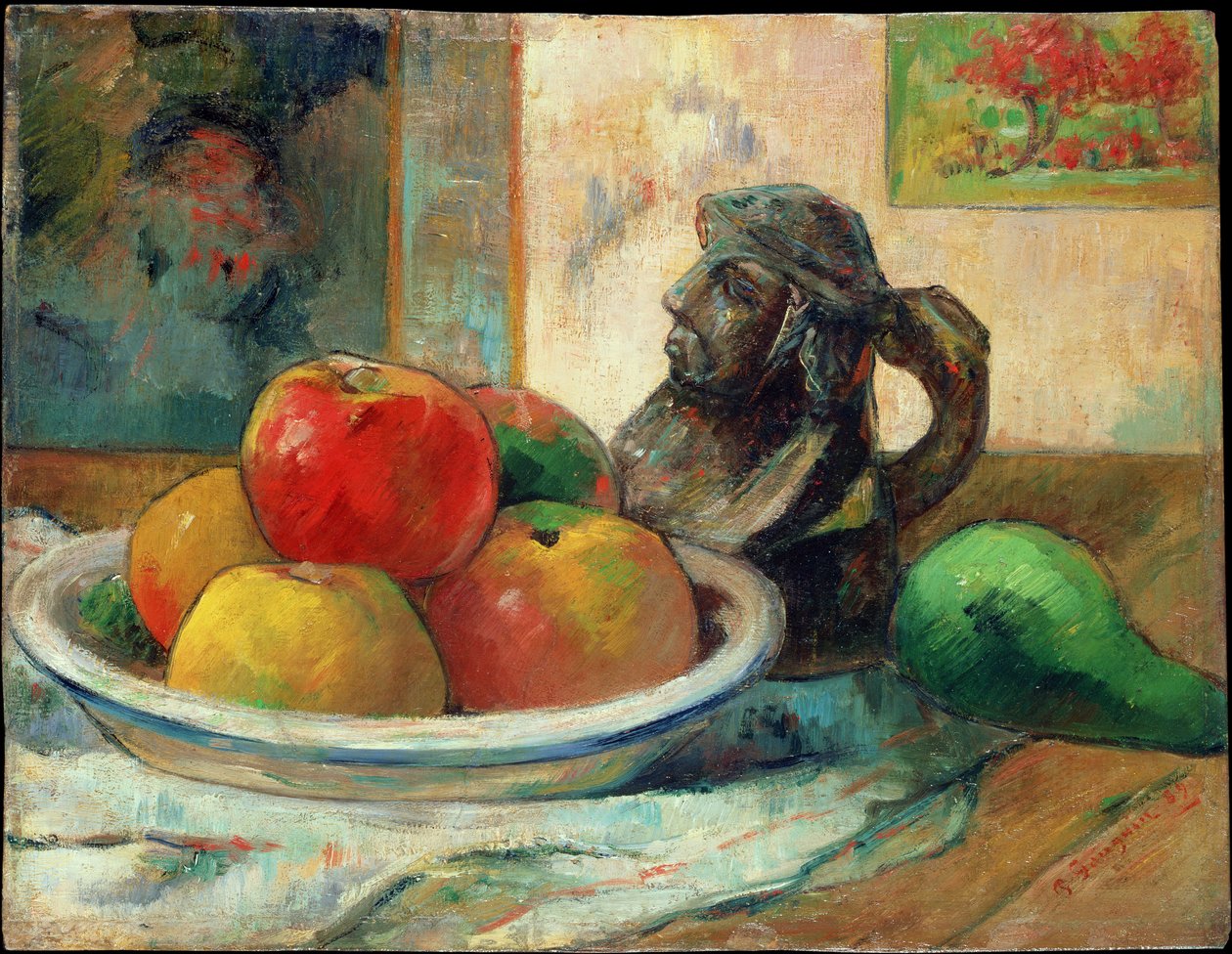 Huonekalut ja erilaiset esineet 1100- ja 1300-luvuilta tekijältä Paul Gauguin