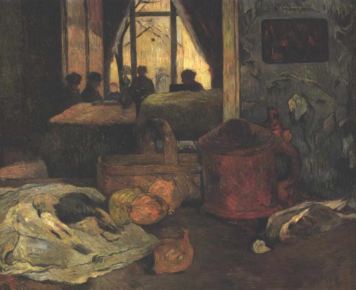 Stilleben mit Interieur tekijältä Paul Gauguin