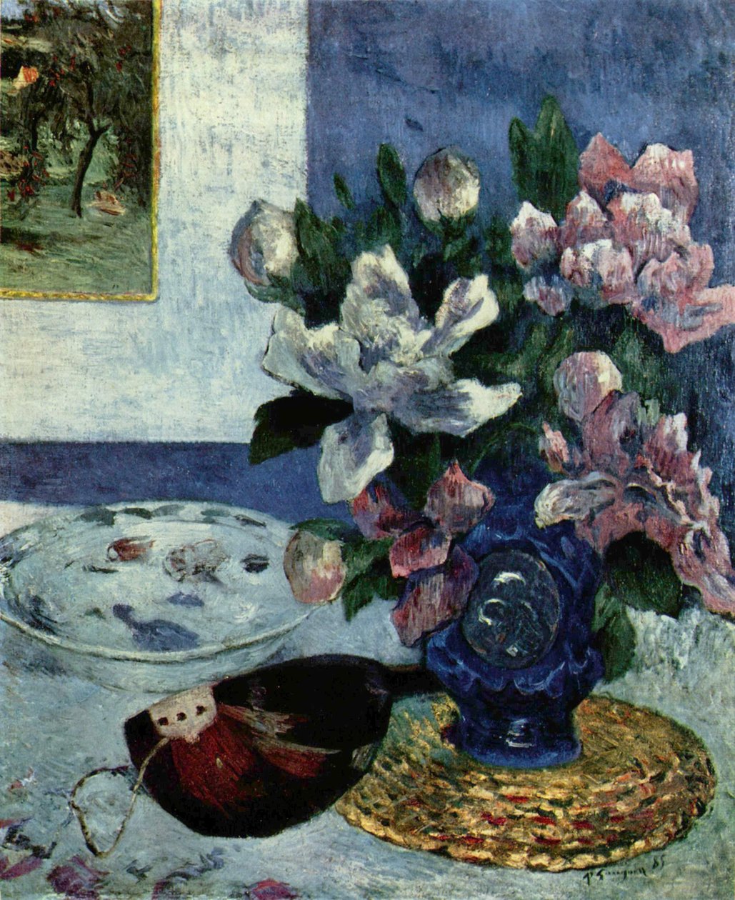 Stilleben mit Mandoline tekijältä Paul Gauguin