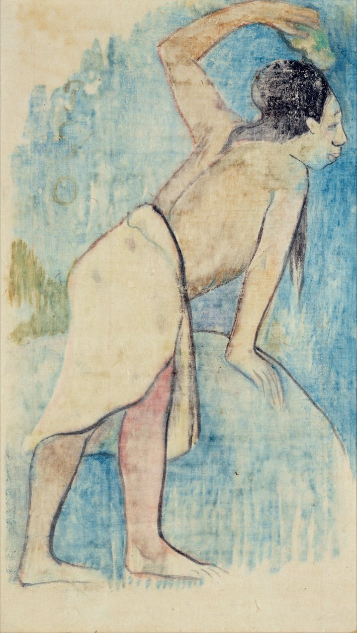 Tahitilainen, 1893 (monotyyppi) tekijältä Paul Gauguin