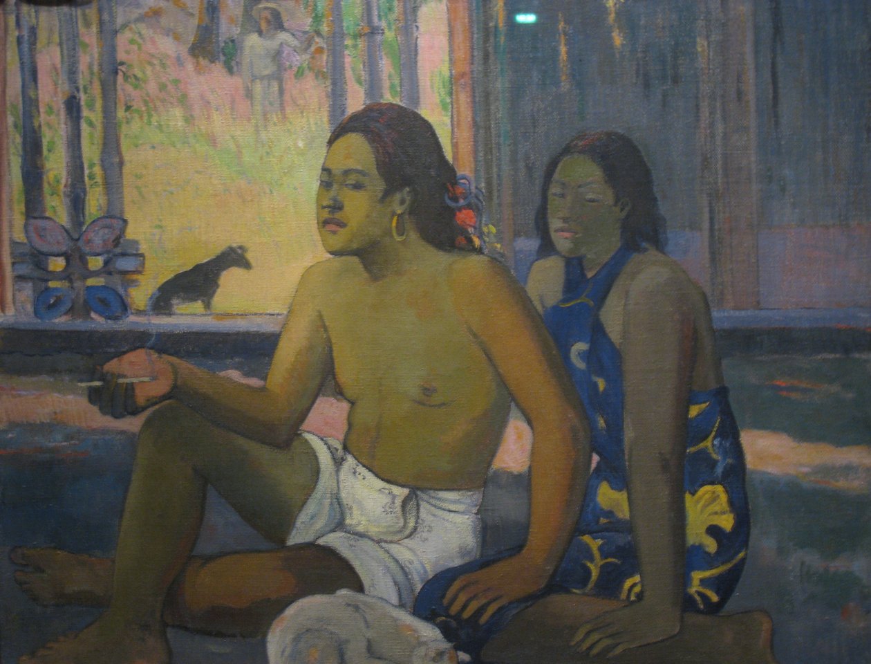 Tahitilaiset huoneessa tekijältä Paul Gauguin