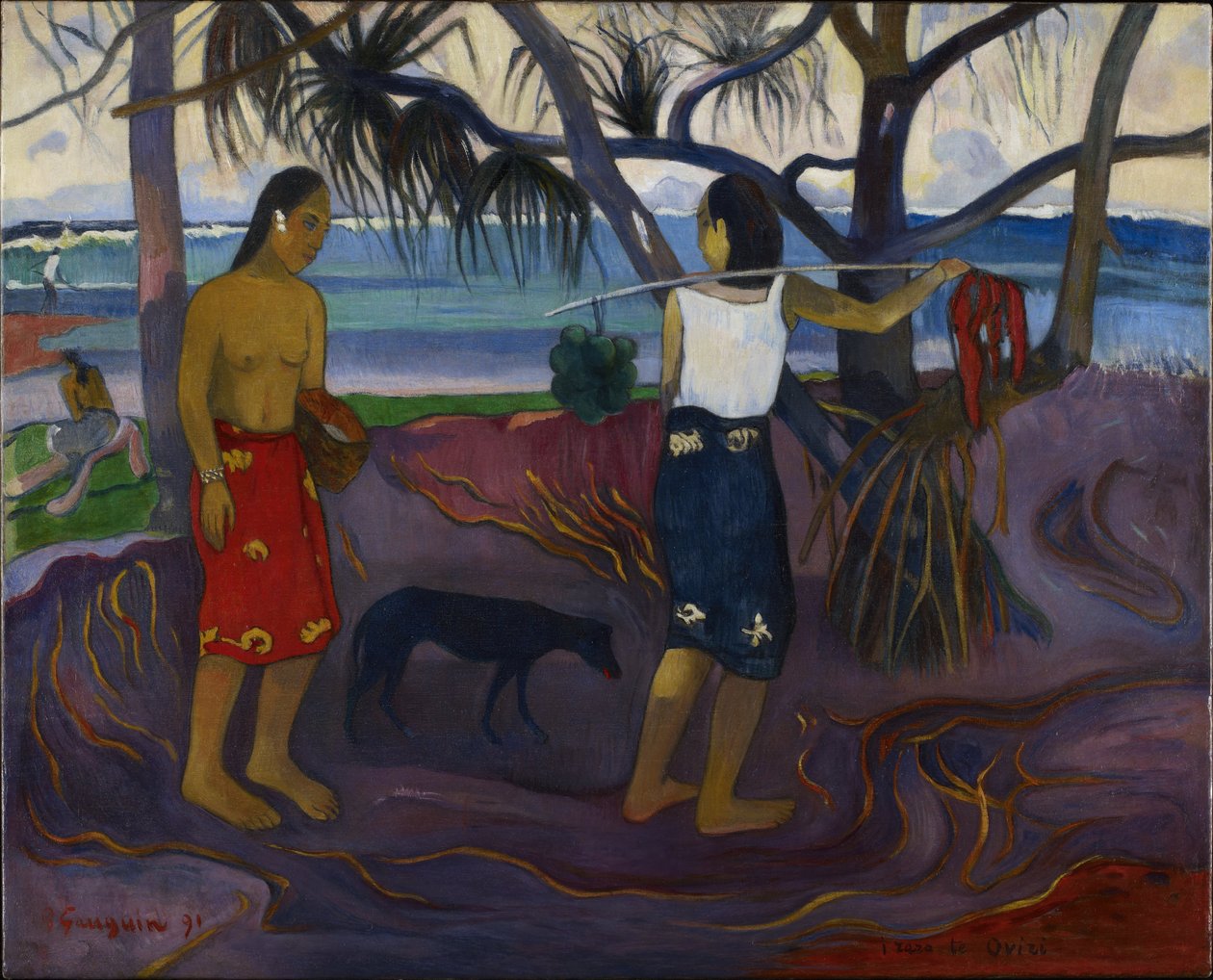 Pandanus II: n alla tekijältä Paul Gauguin