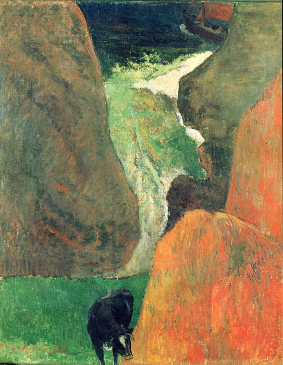 Über dem Abgrund tekijältä Paul Gauguin