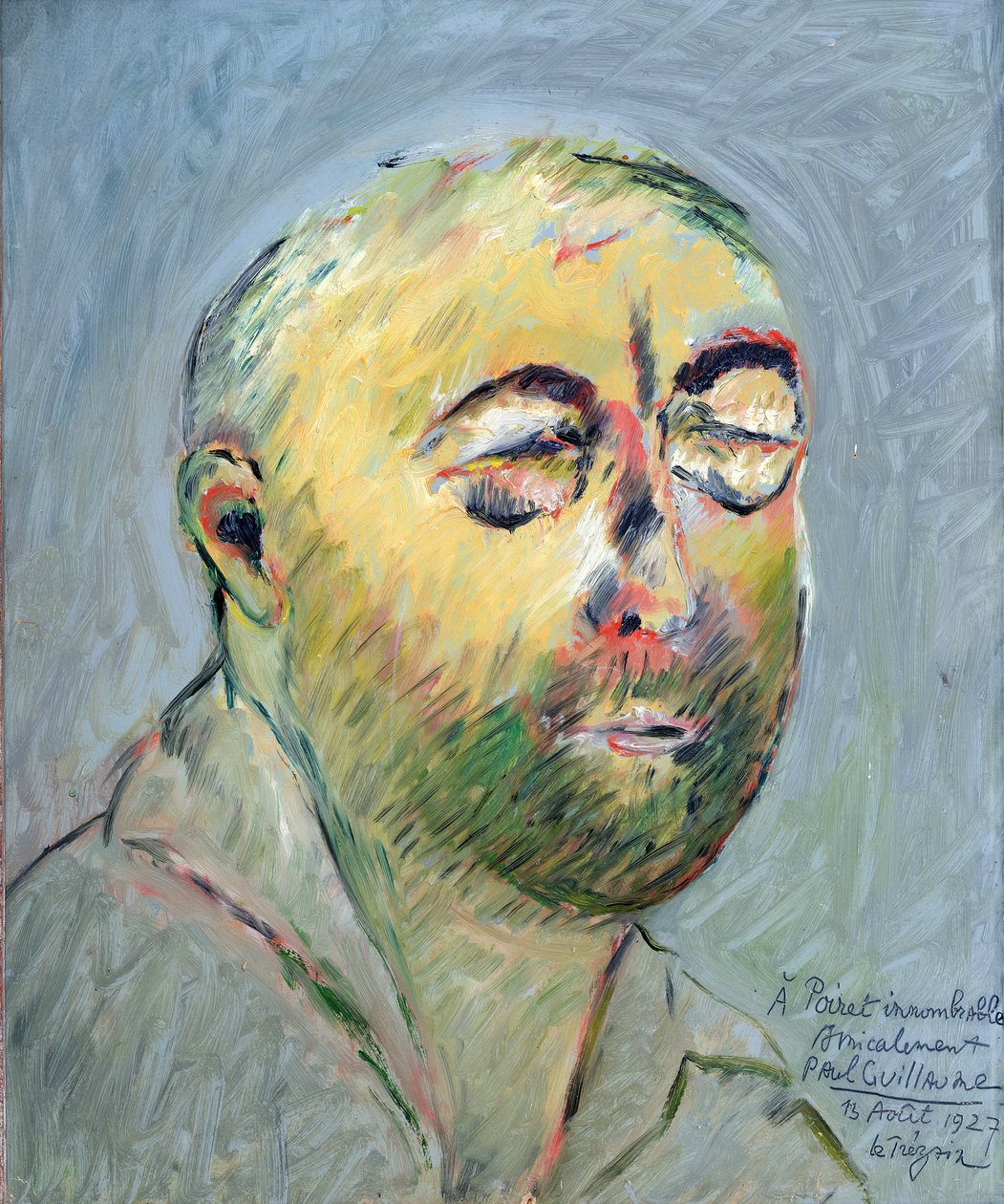 Paul Poiretin muotokuva, 1927 tekijältä Paul Guillaume