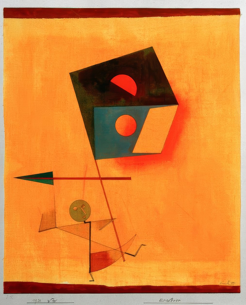Arabische Stadt tekijältä Paul Klee