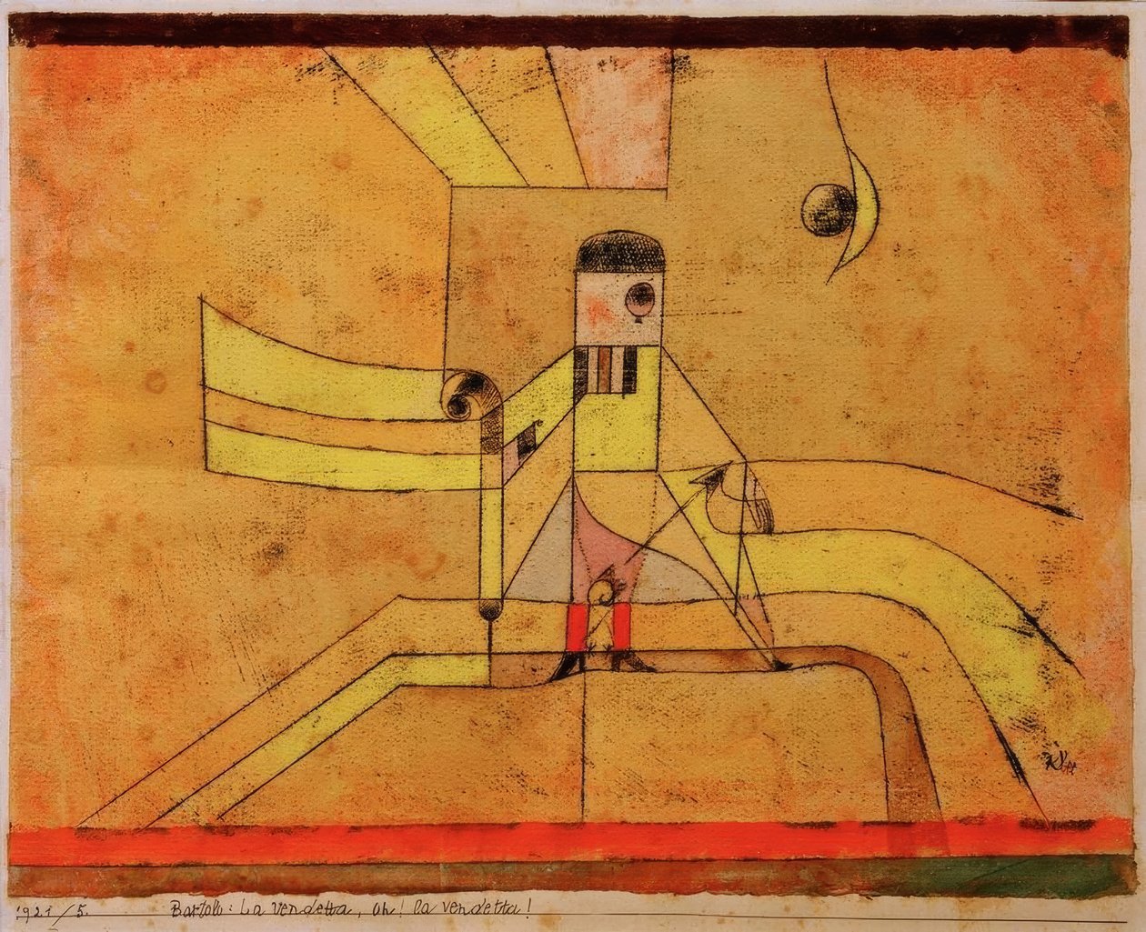 Bartolo: Kosto, oi! Kosto! tekijältä Paul Klee