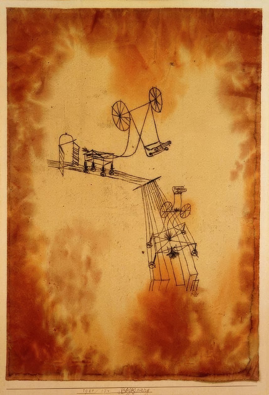 Begegnung tekijältä Paul Klee