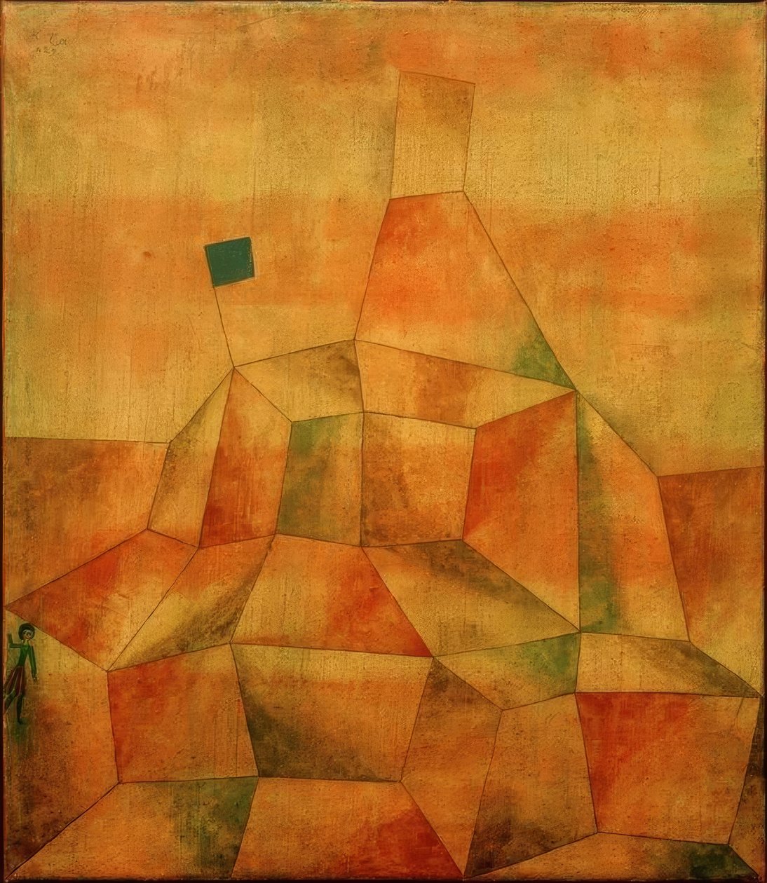 Burghügel tekijältä Paul Klee