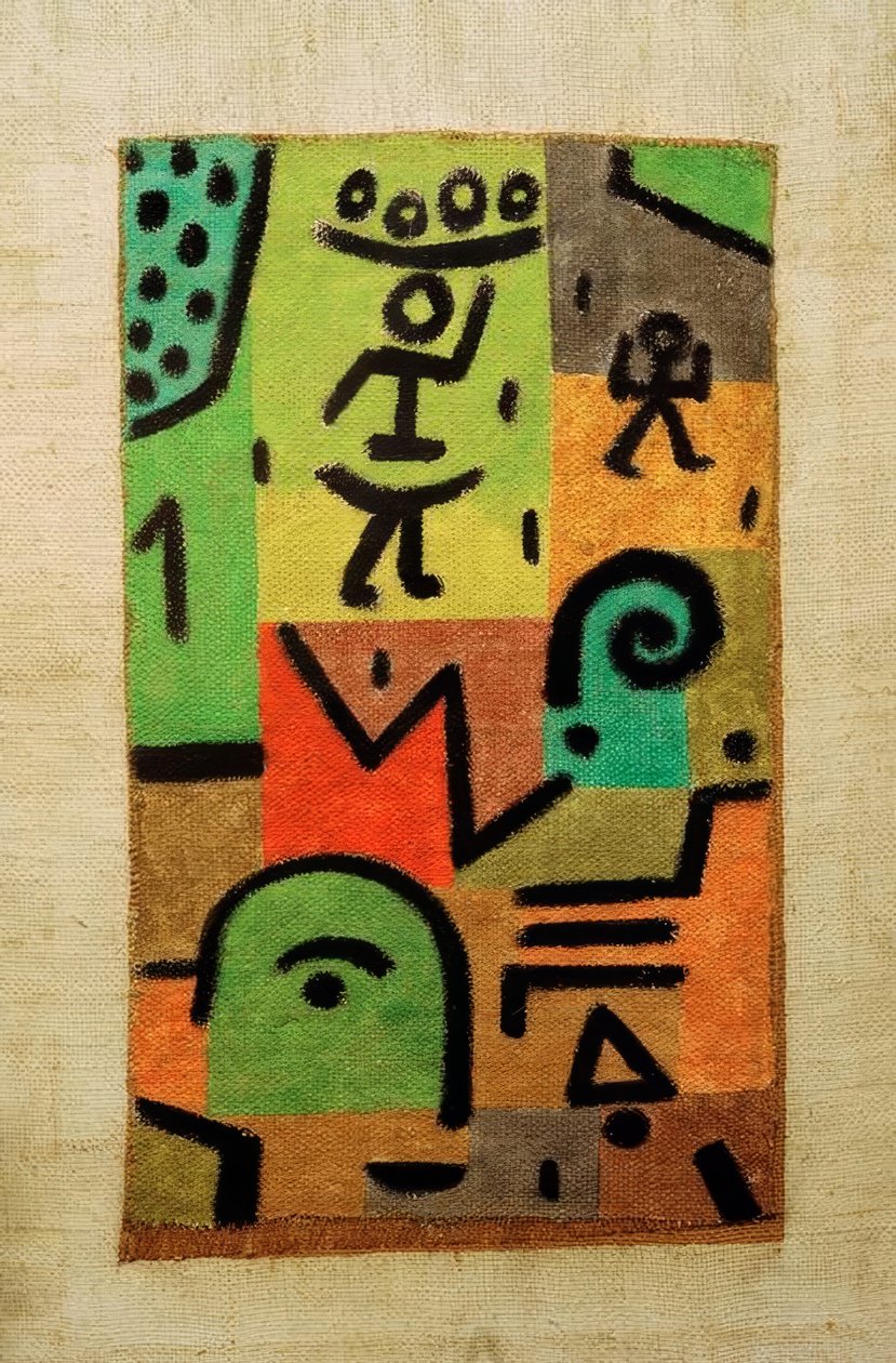 Citronen-Ernte tekijältä Paul Klee