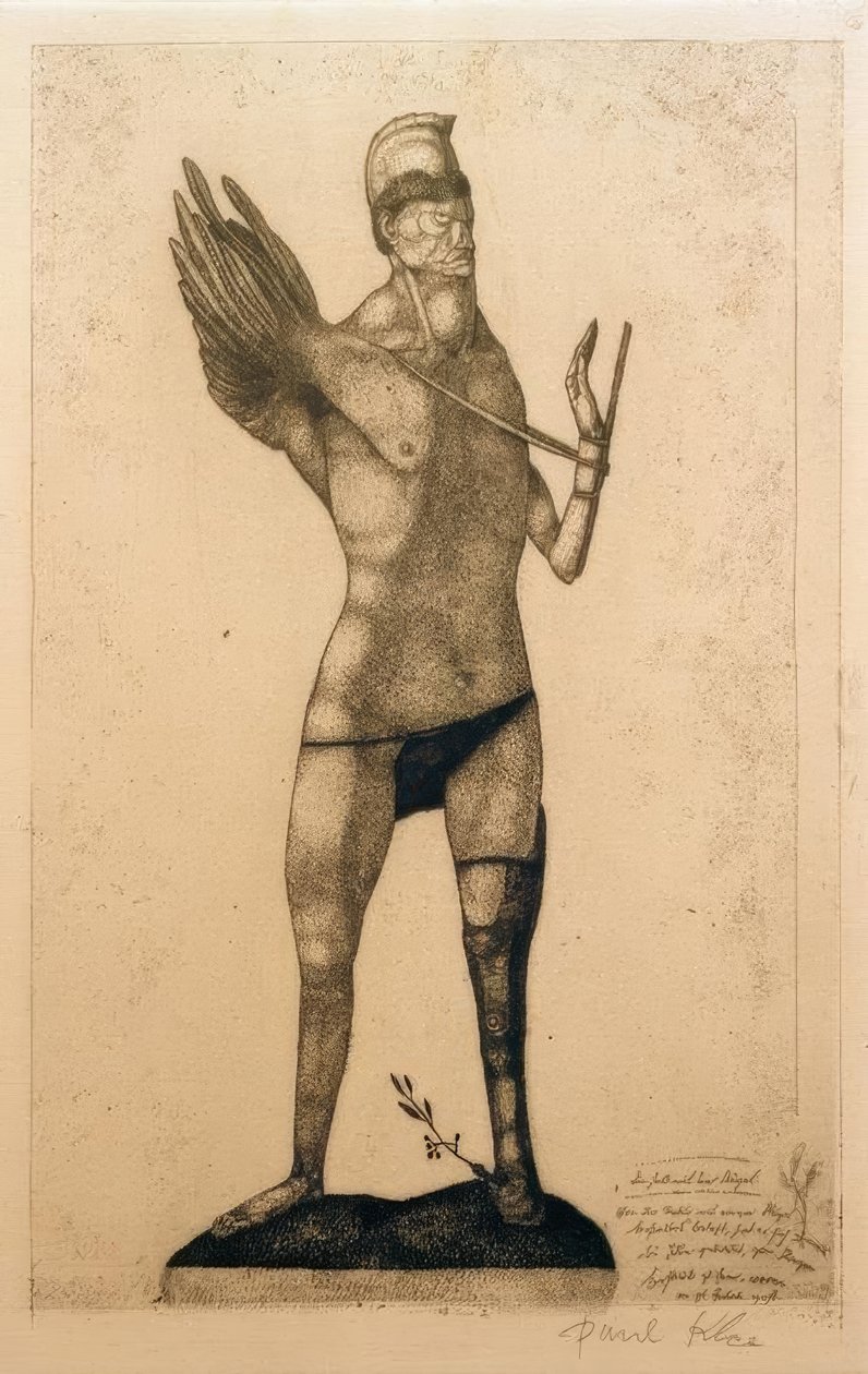Der Held mit dem Flügel tekijältä Paul Klee
