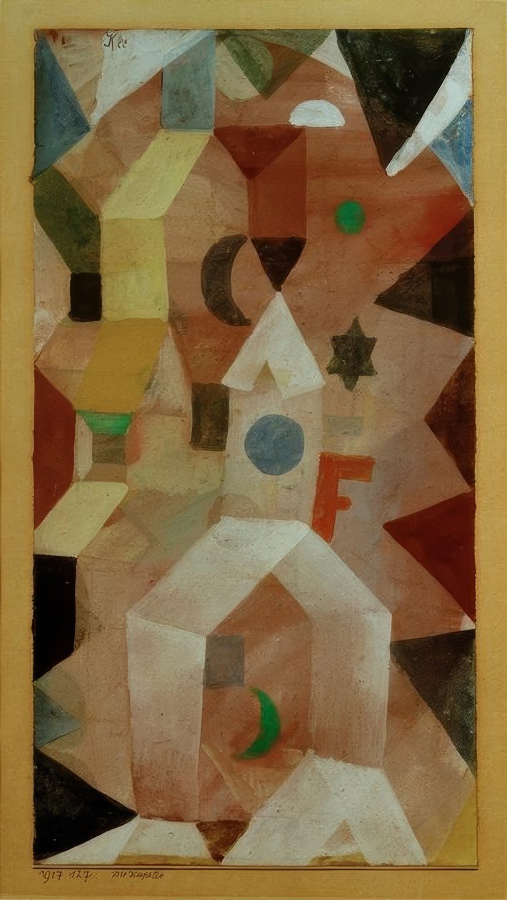 Die Kapelle tekijältä Paul Klee