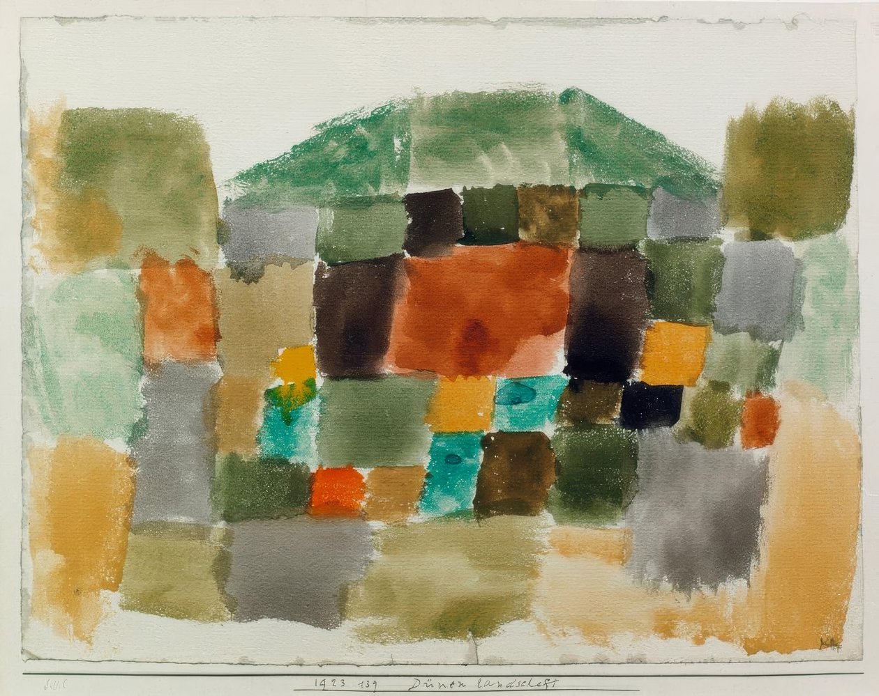 Dyyni maisema tekijältä Paul Klee