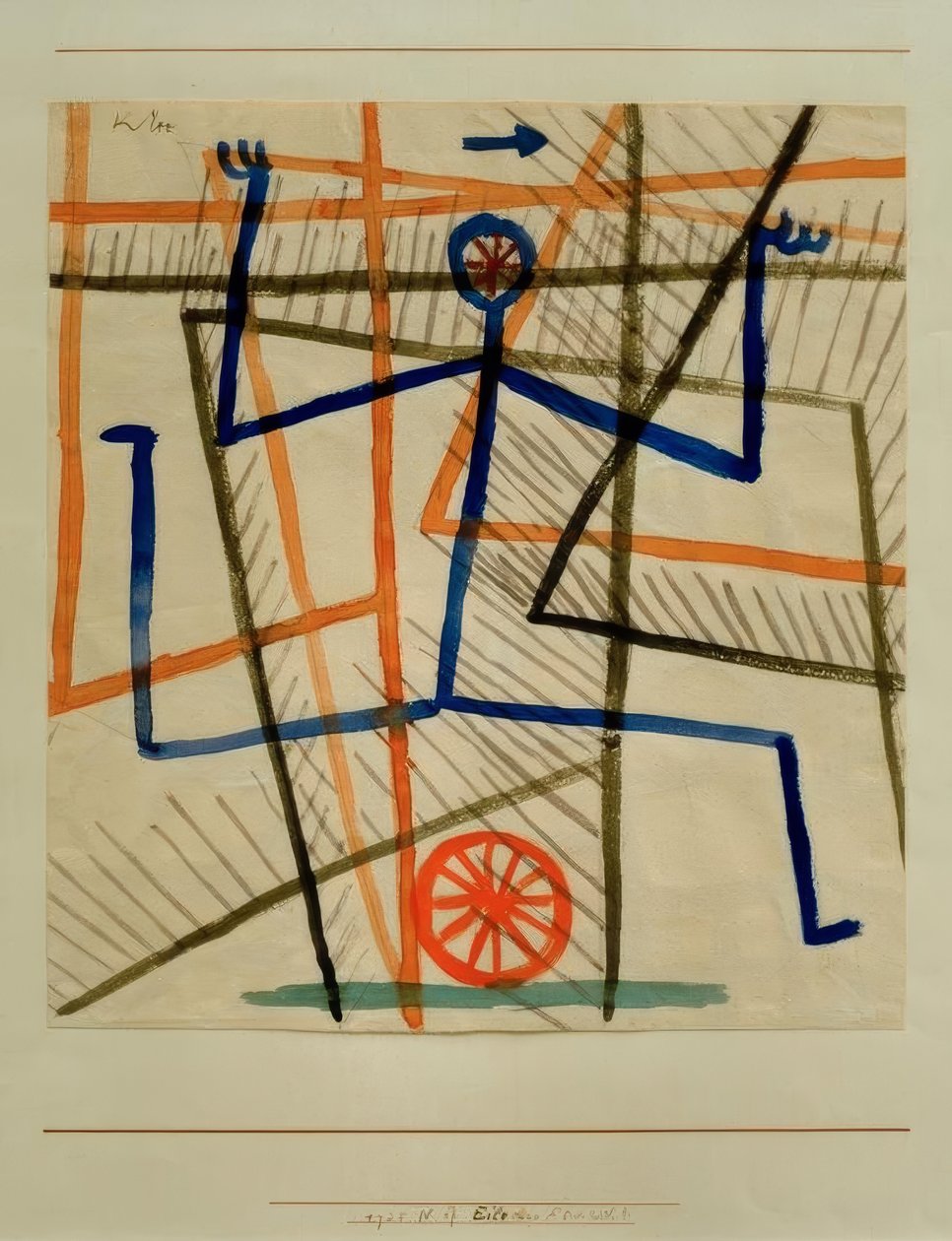 Eile ohne Rücksicht tekijältä Paul Klee