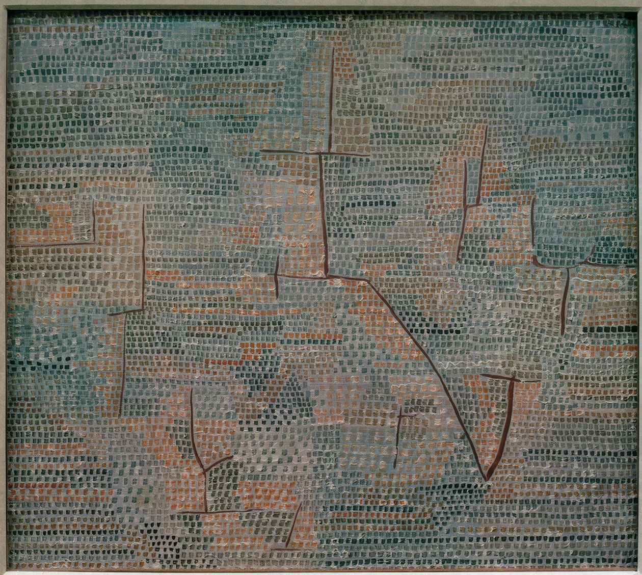 Entlegene Landschaft tekijältä Paul Klee