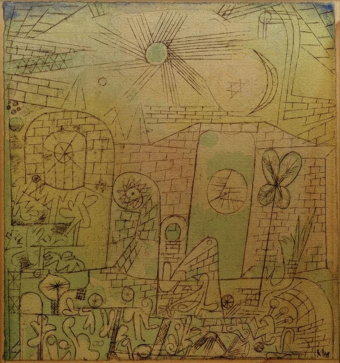 Frühlings-Sonne tekijältä Paul Klee