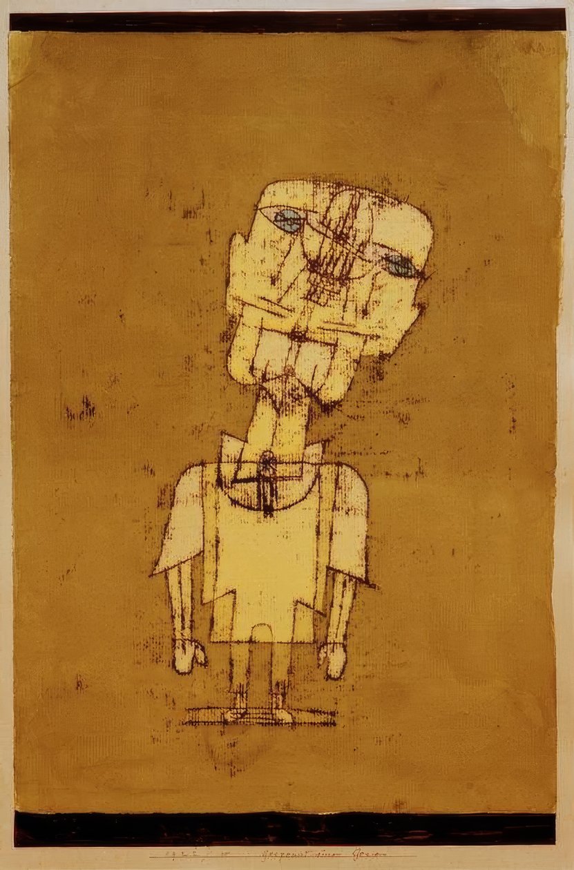 Gespenst eines Genies tekijältä Paul Klee