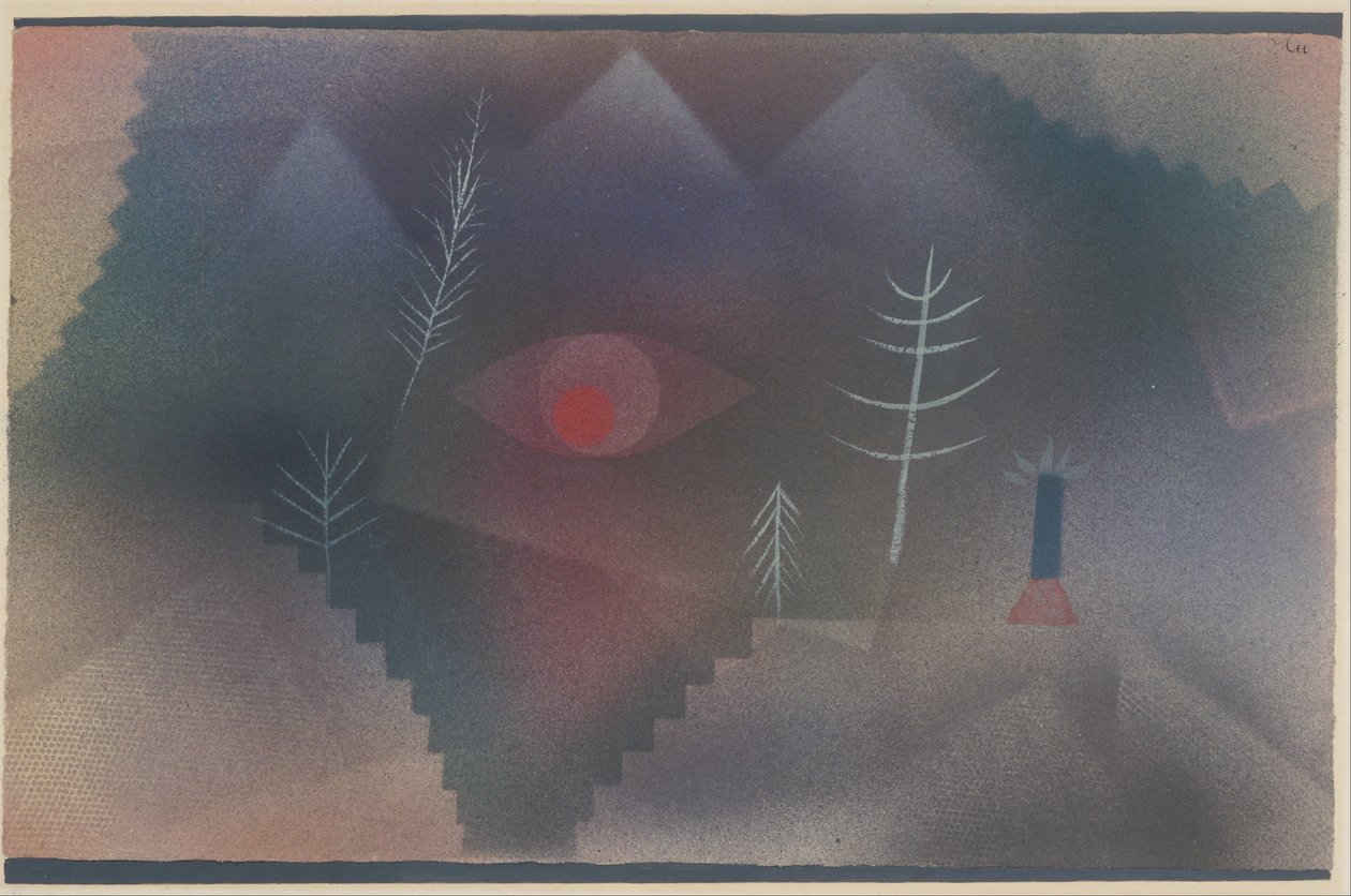 Vilkaisu maisemaan tekijältä Paul Klee