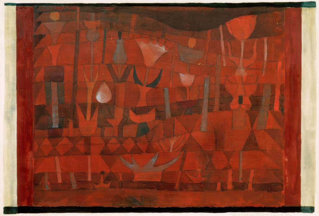 Indischer Blumengarten tekijältä Paul Klee