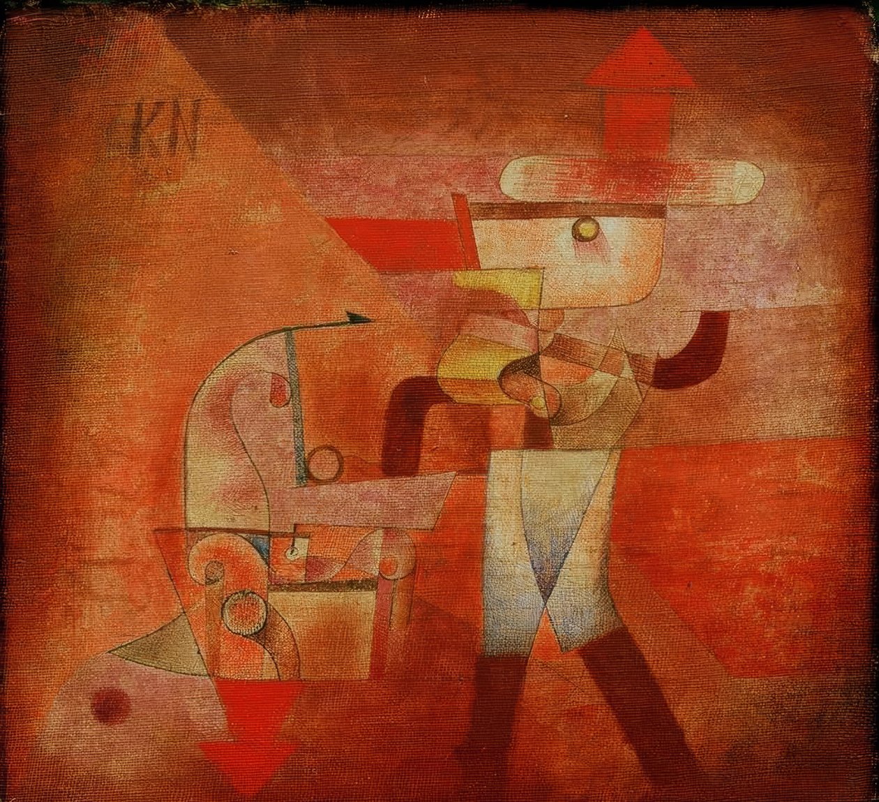 IN der Schmied tekijältä Paul Klee