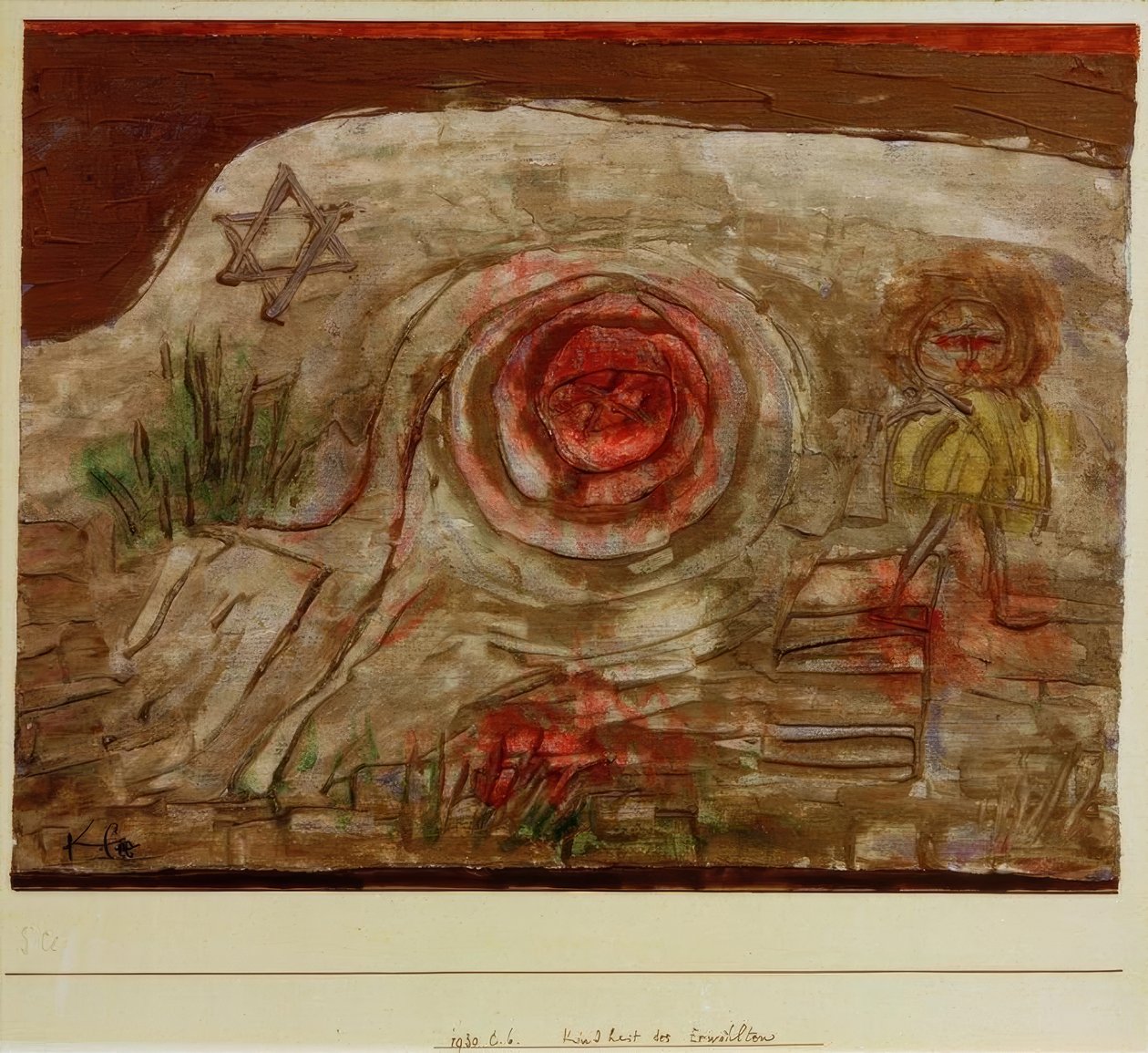 Kindheit des Erwählten tekijältä Paul Klee