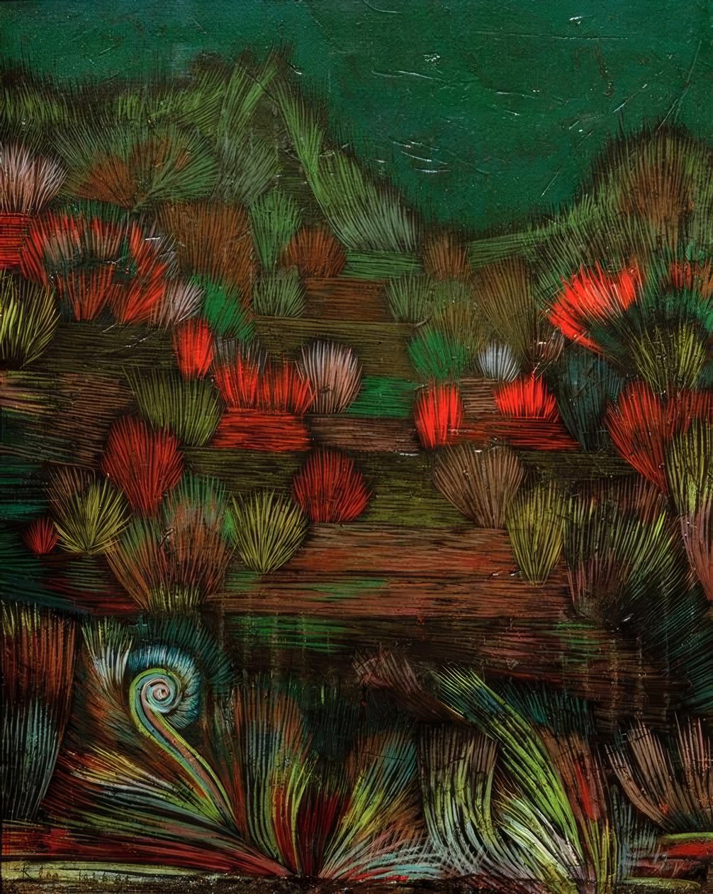 Kl. Dünenbild tekijältä Paul Klee