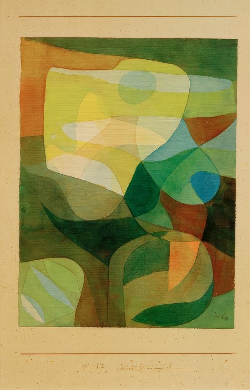 Lichtbreitung I tekijältä Paul Klee