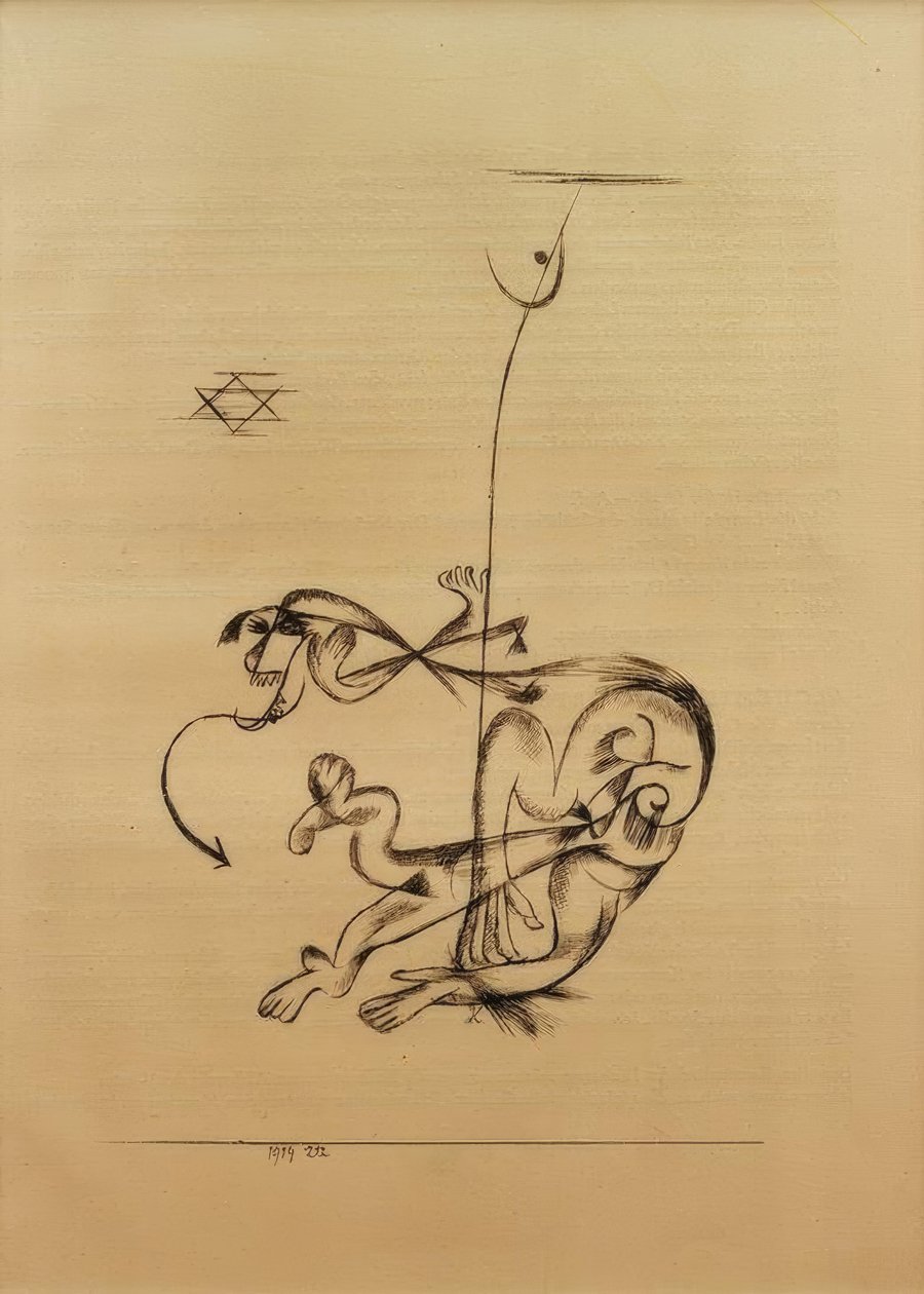 Litho nach 1914, 82 tekijältä Paul Klee
