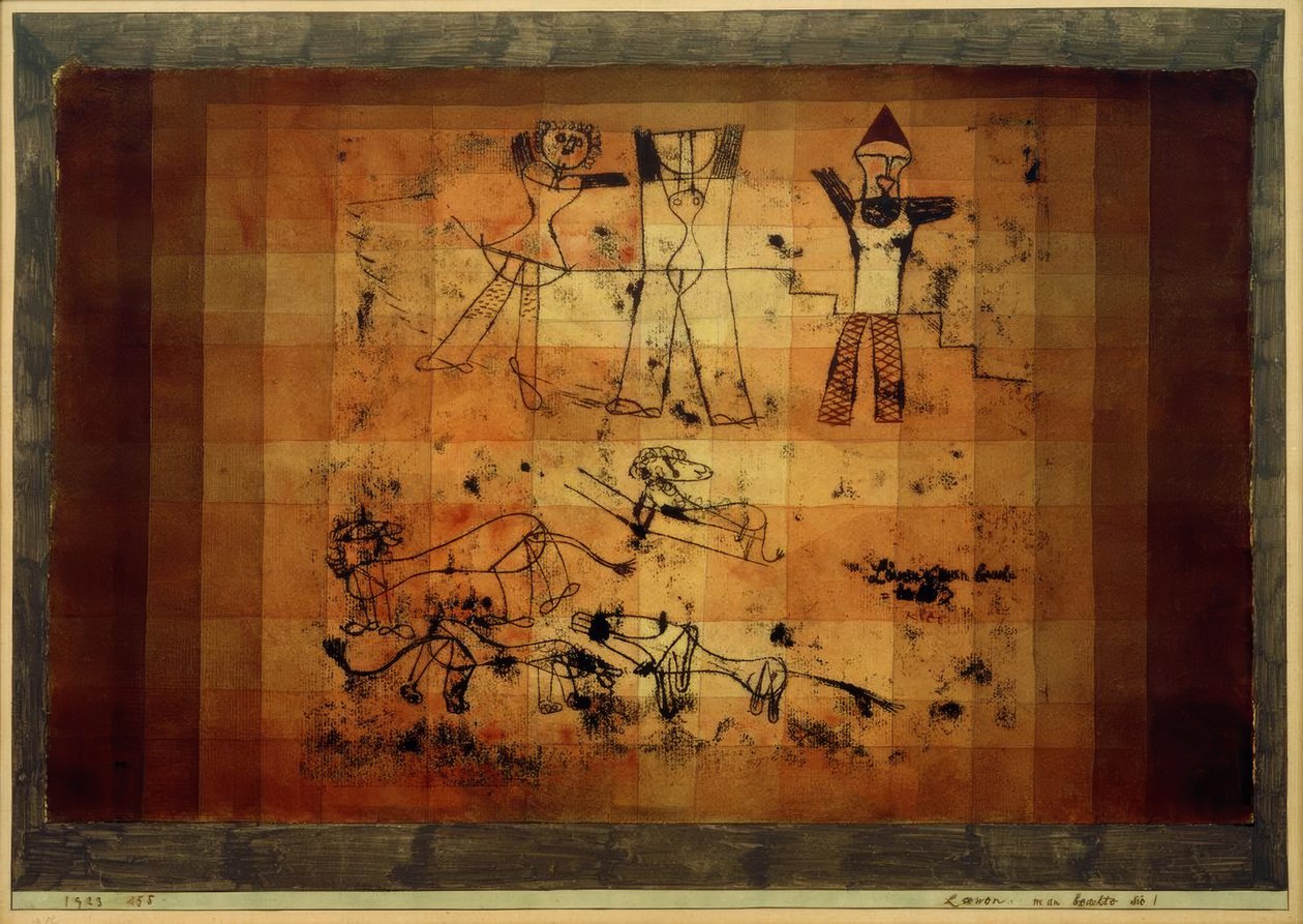 Löwen, mies beachte sie! tekijältä Paul Klee