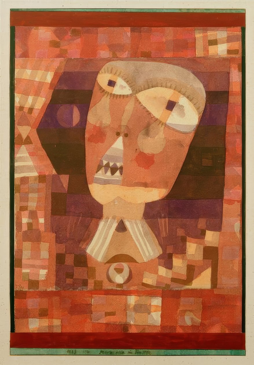 Marionette Fensterissä tekijältä Paul Klee