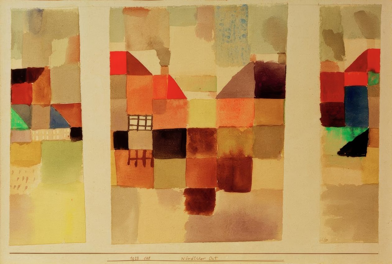 Nördlicher Ort tekijältä Paul Klee