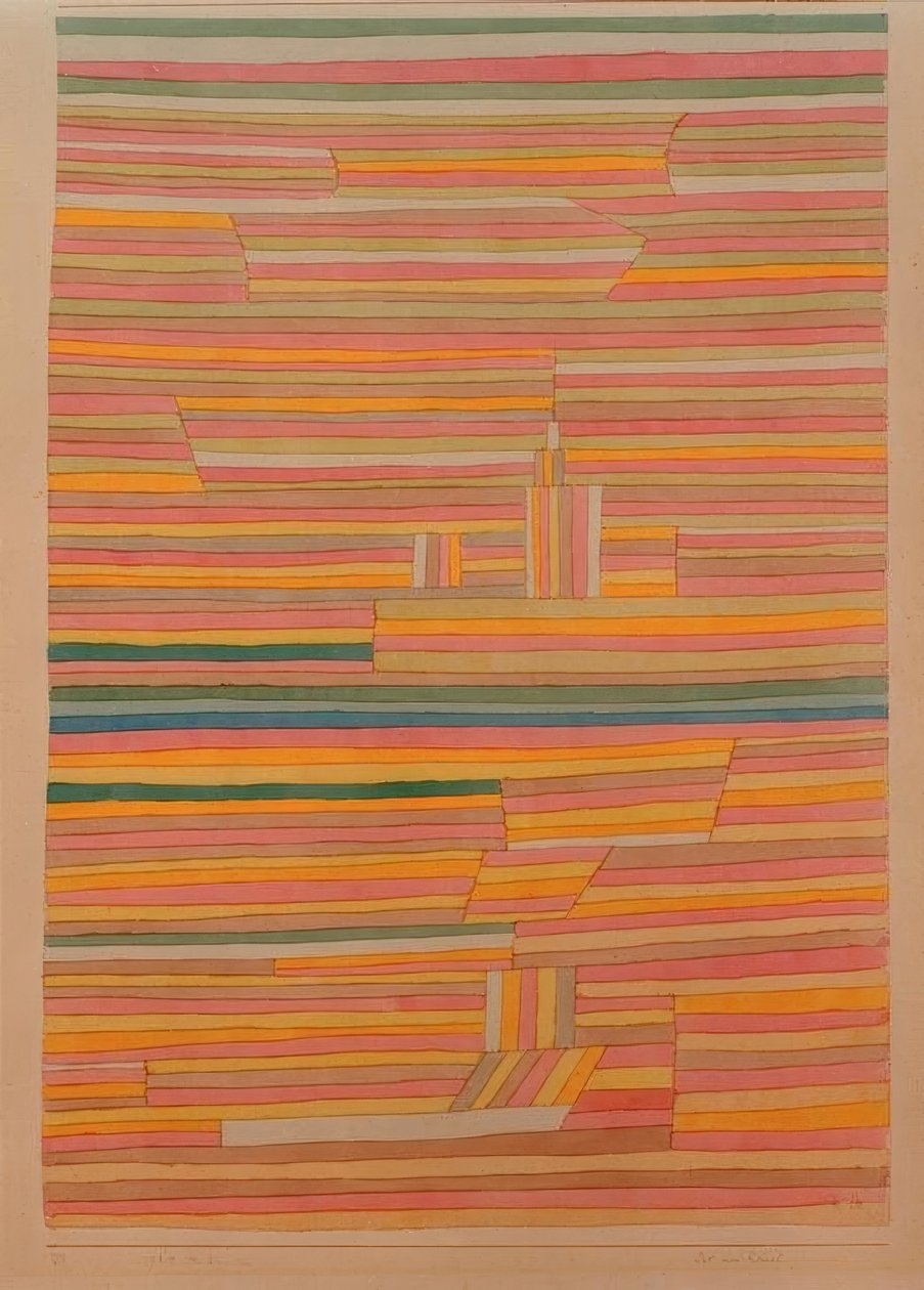 Ort am Kanal tekijältä Paul Klee