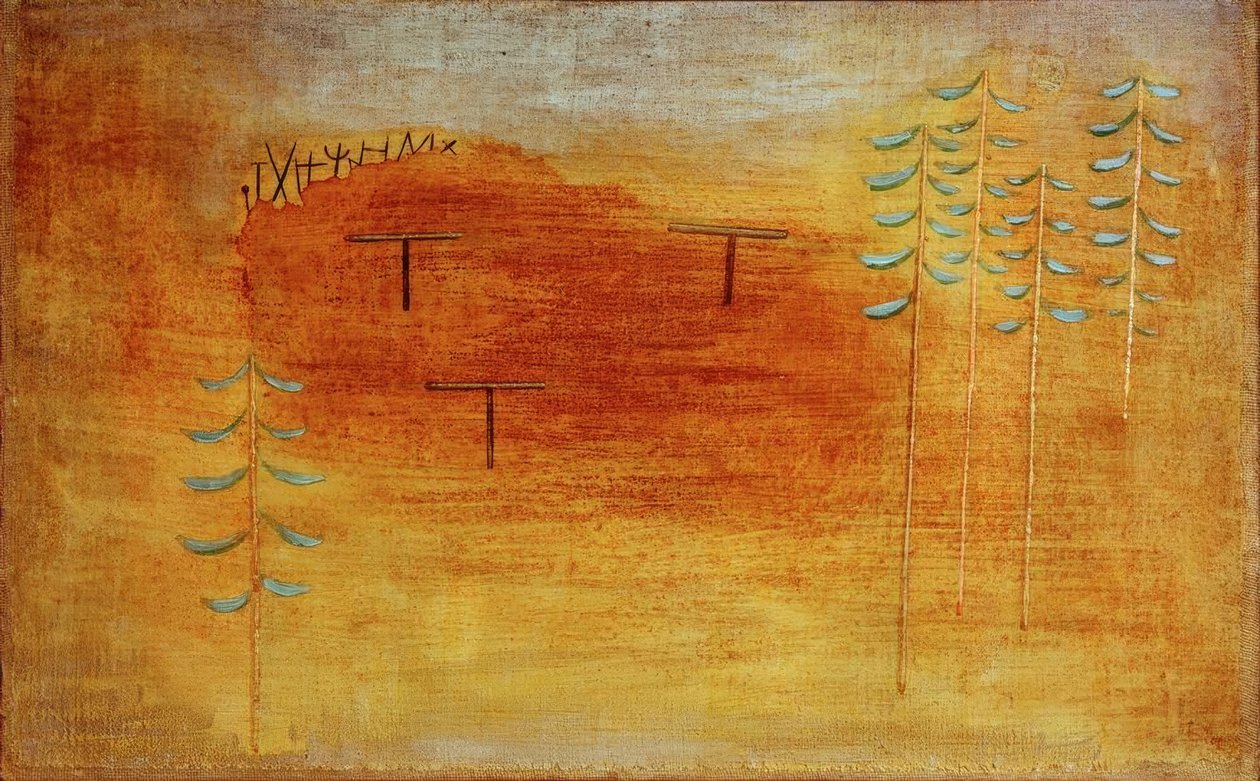 Ort der Verabredung tekijältä Paul Klee