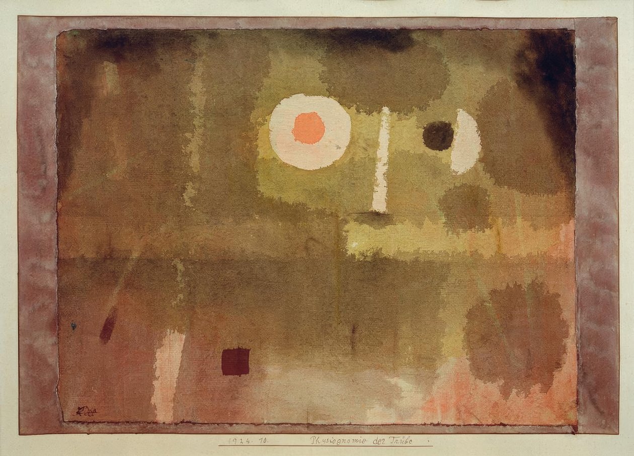 Physiognomie der Trübe tekijältä Paul Klee