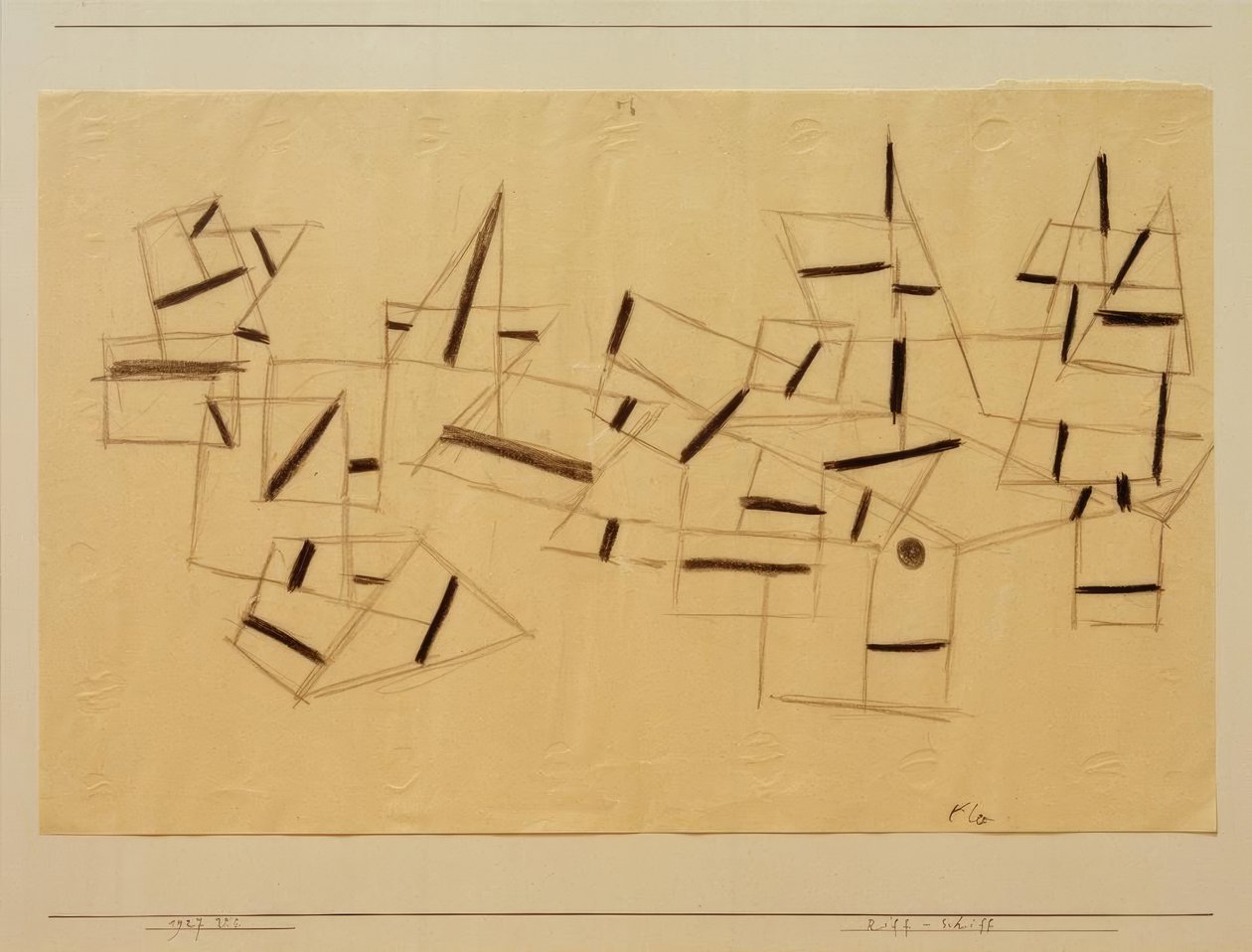 Riffi-Schiff tekijältä Paul Klee