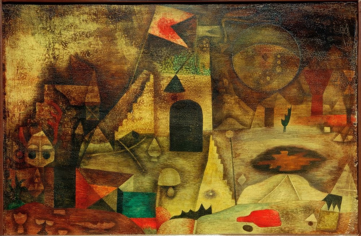 Romantischer Park tekijältä Paul Klee