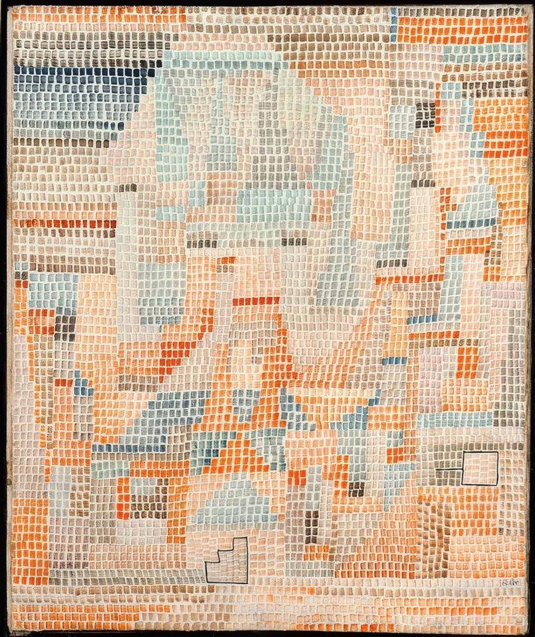 Ruinen von Git tekijältä Paul Klee