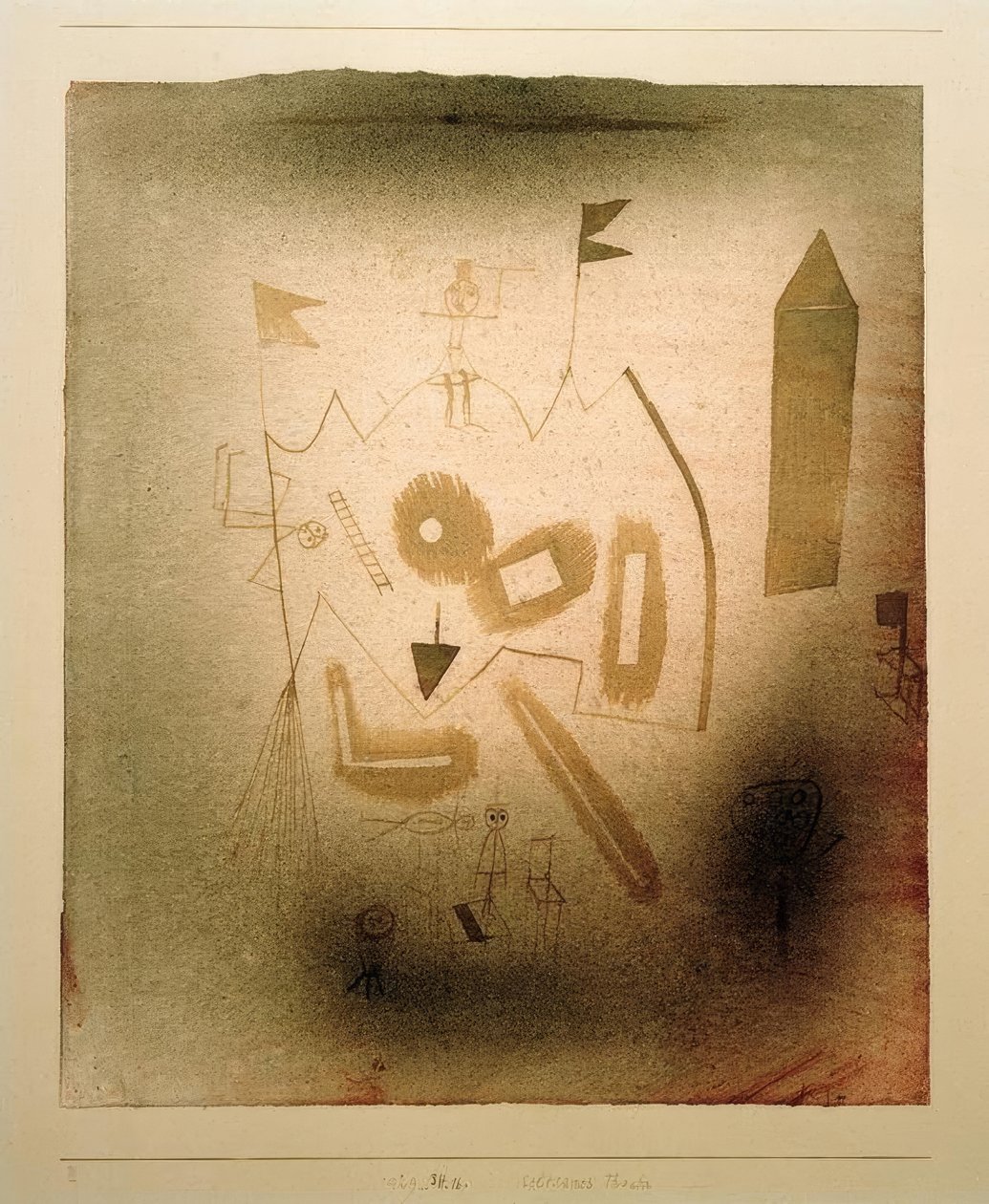 Seltsames-teatteri tekijältä Paul Klee