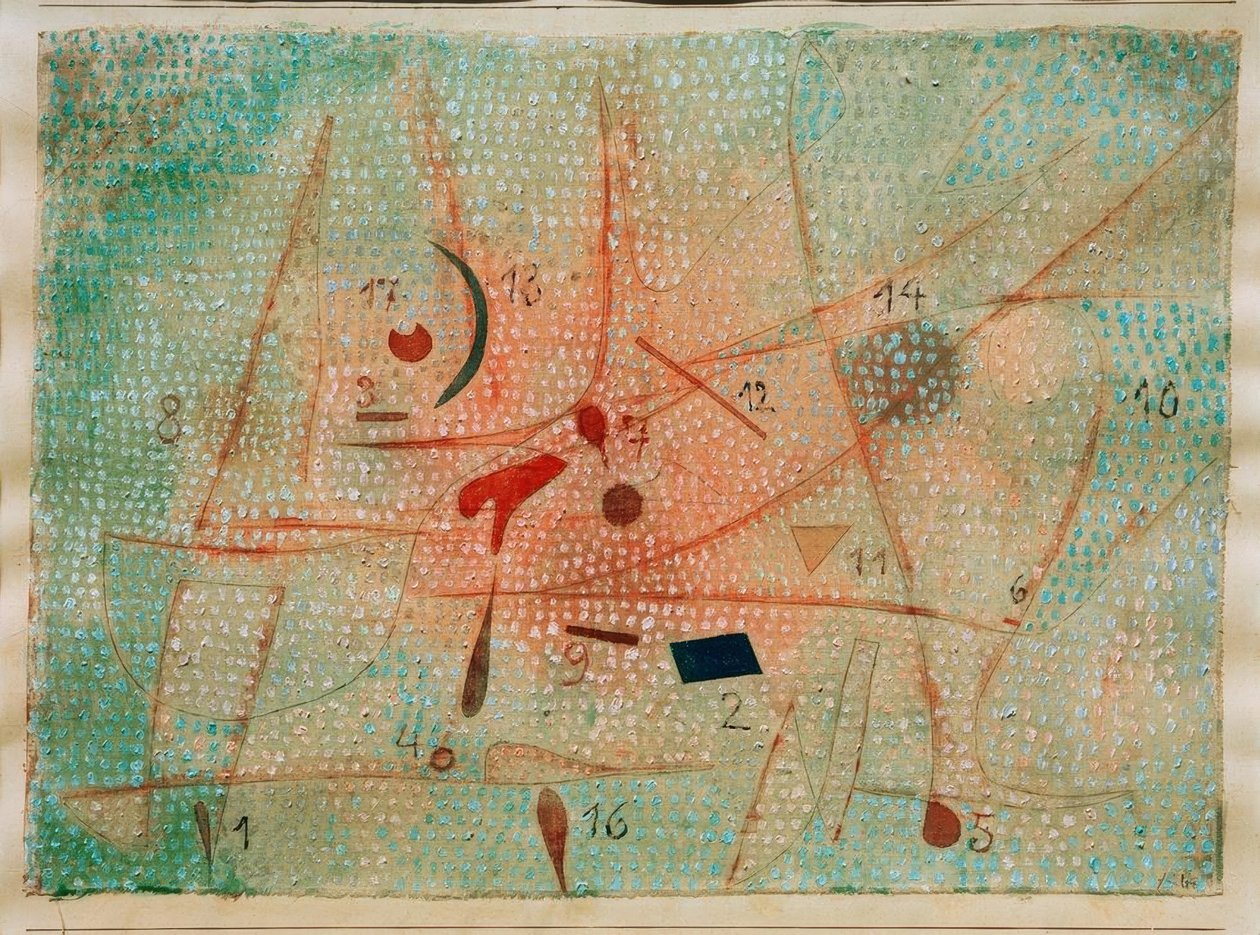 Siebzehn Gewürze tekijältä Paul Klee