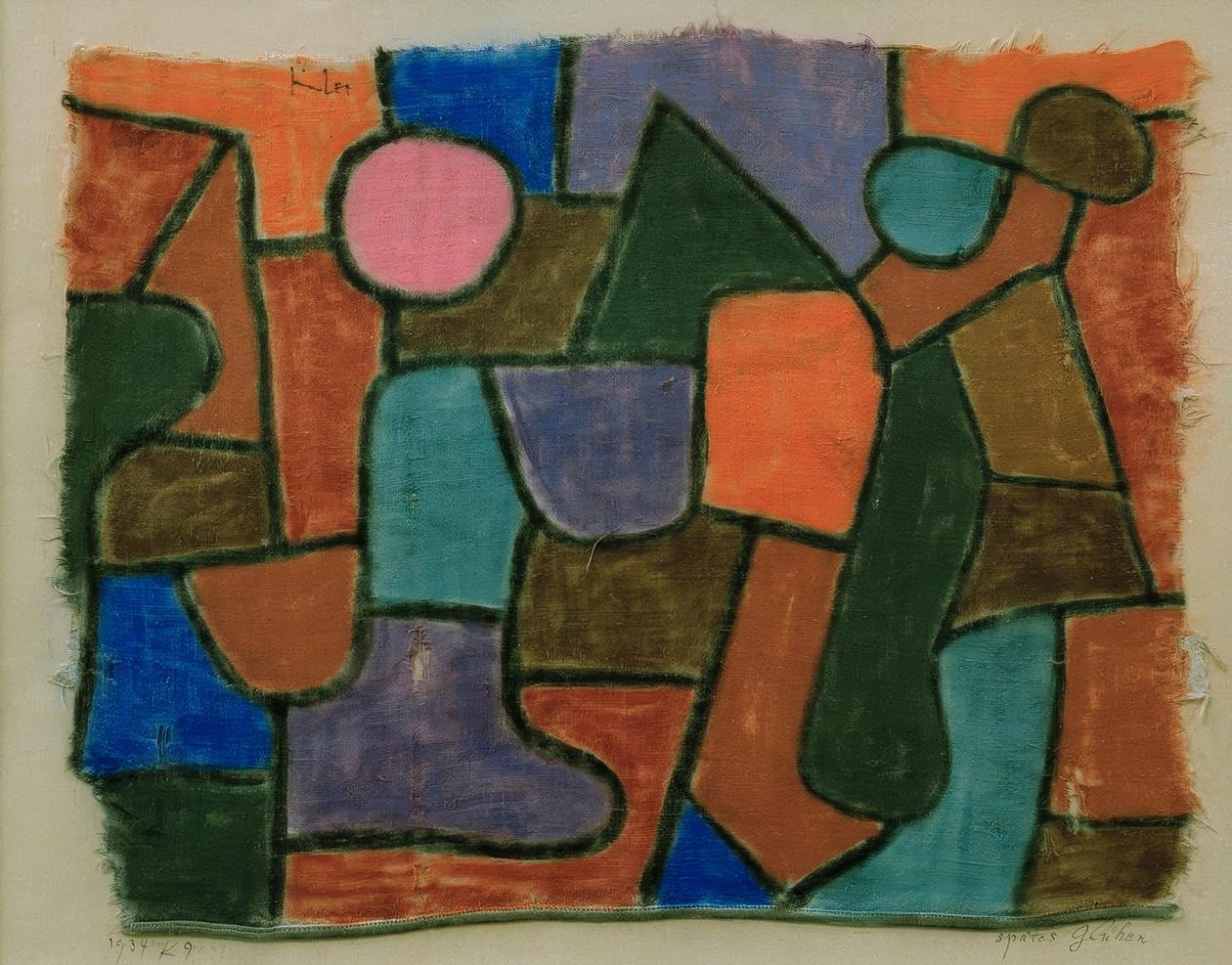 Spätes Glühen tekijältä Paul Klee