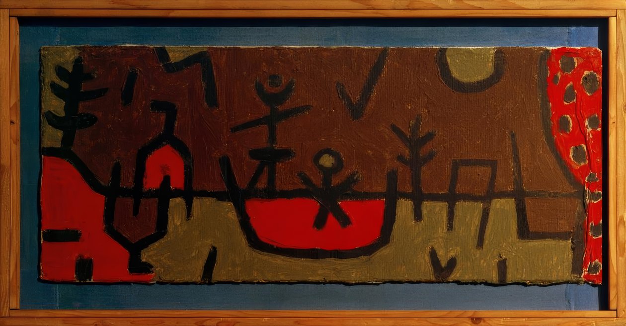 Teich im Park tekijältä Paul Klee