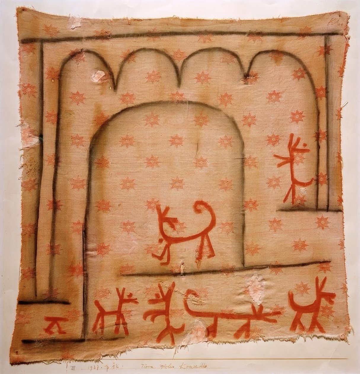 Tiere spielen Komödie tekijältä Paul Klee