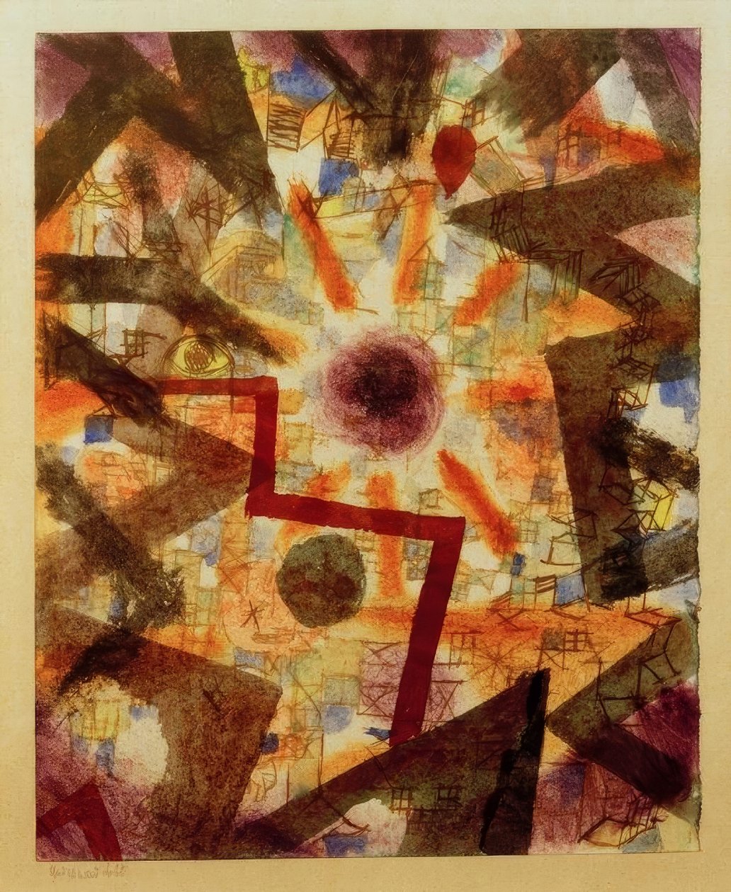 Und es ward Licht tekijältä Paul Klee