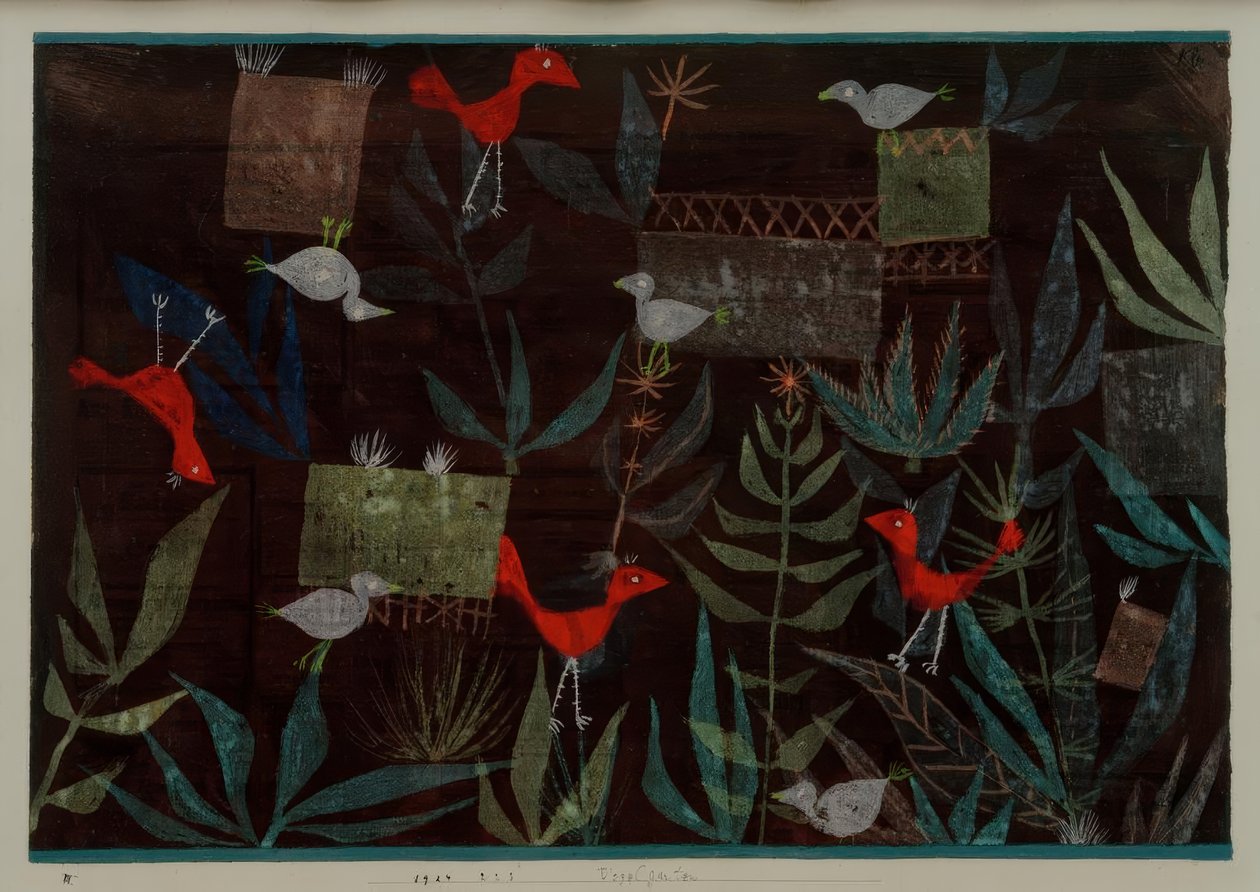 Vogelgarten tekijältä Paul Klee