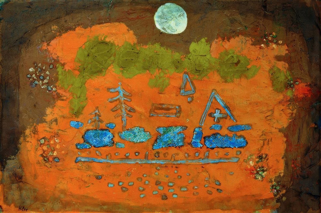 Vollmondopfer tekijältä Paul Klee