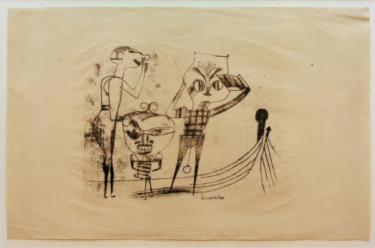 Vulgaere Komoedie tekijältä Paul Klee