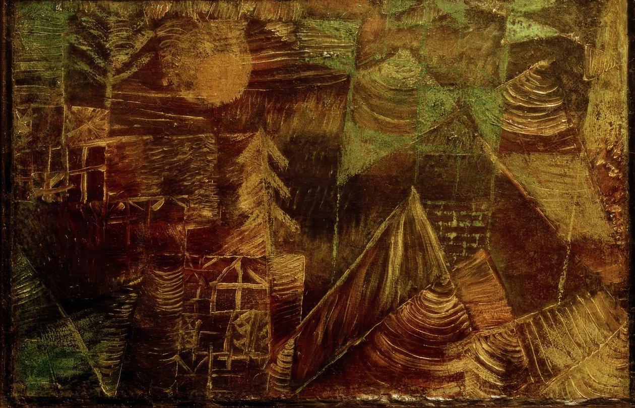 Wald-Einsiedelei tekijältä Paul Klee