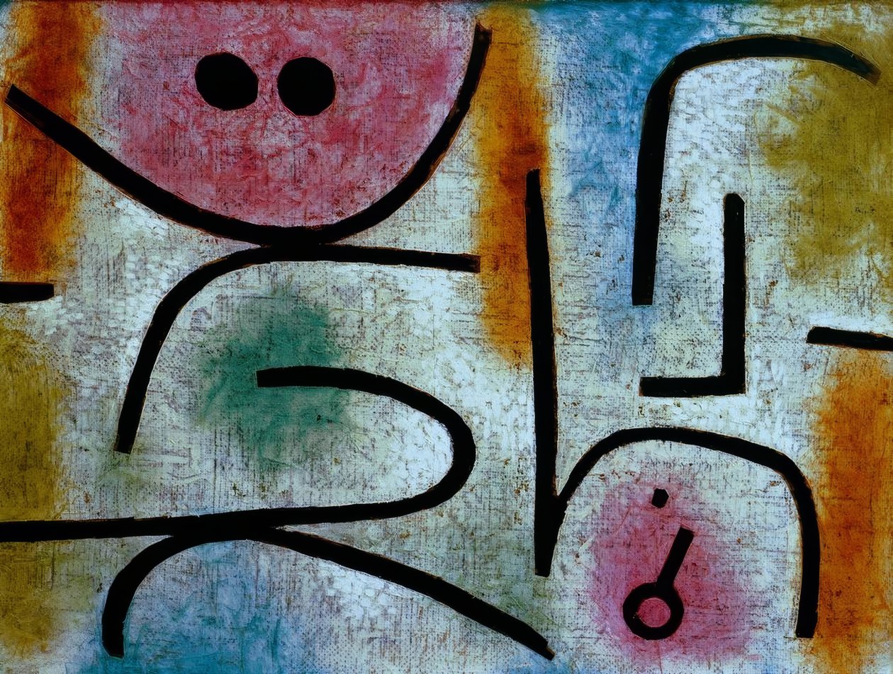 Zerbrochener Schlüssel tekijältä Paul Klee