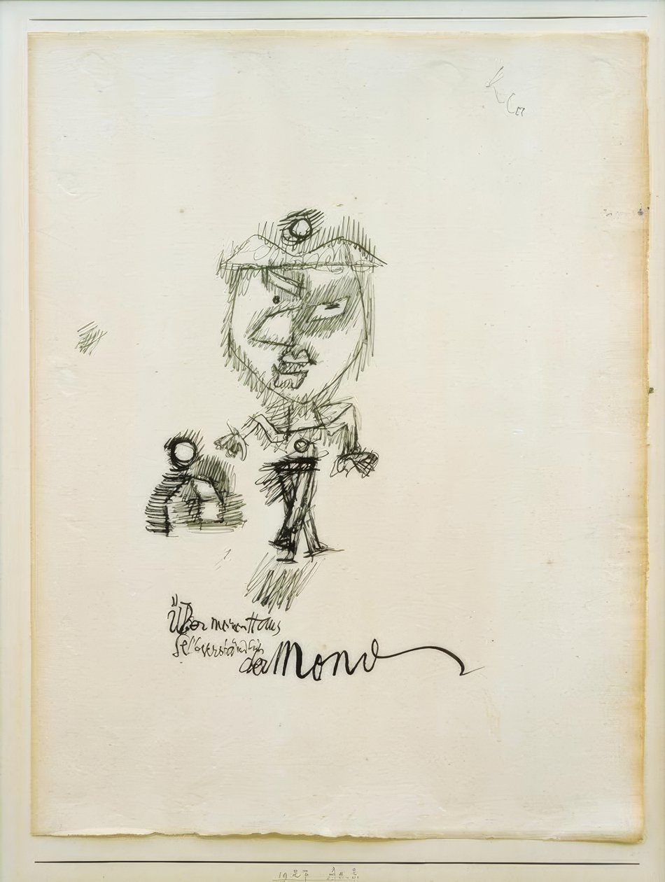 Taloni yläpuolella tietenkin kuu tekijältä Paul Klee